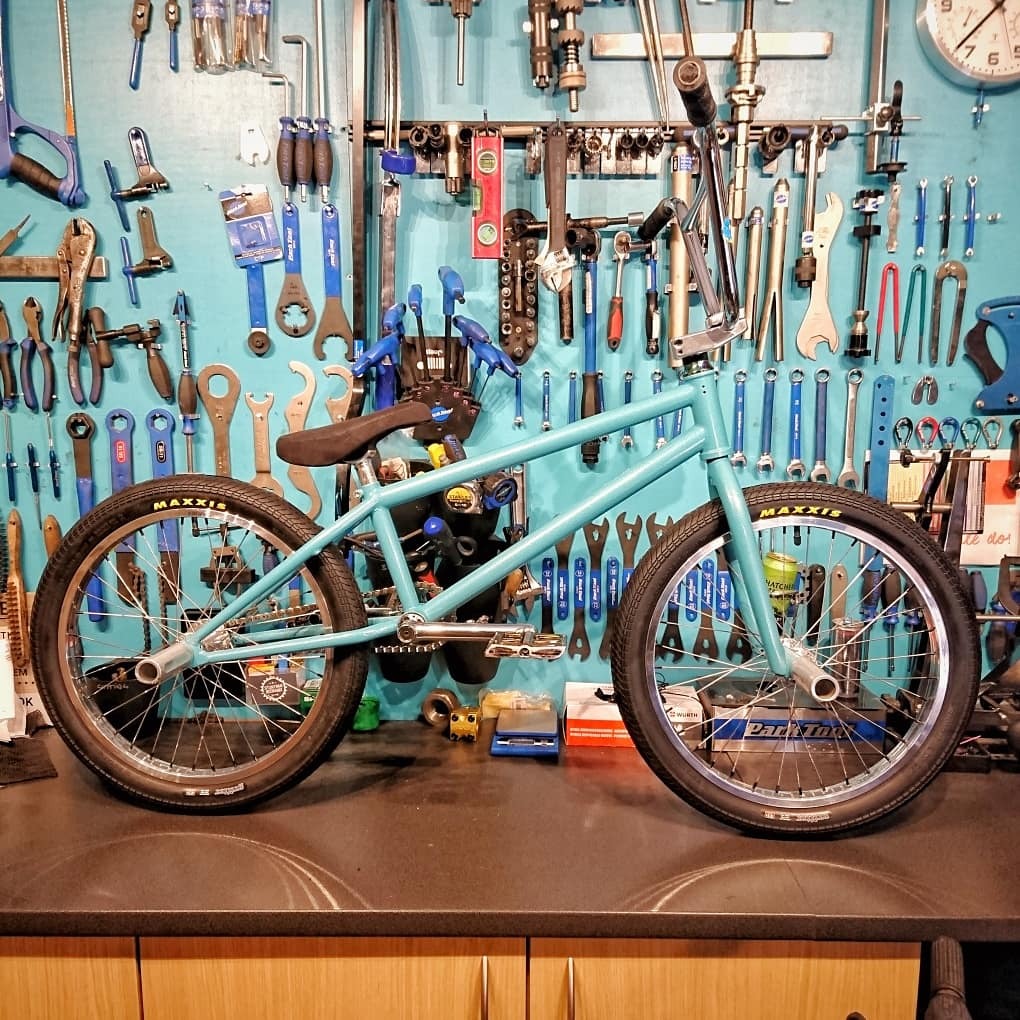 custom bike build - bmx - weston super mare - stuntman mechanix