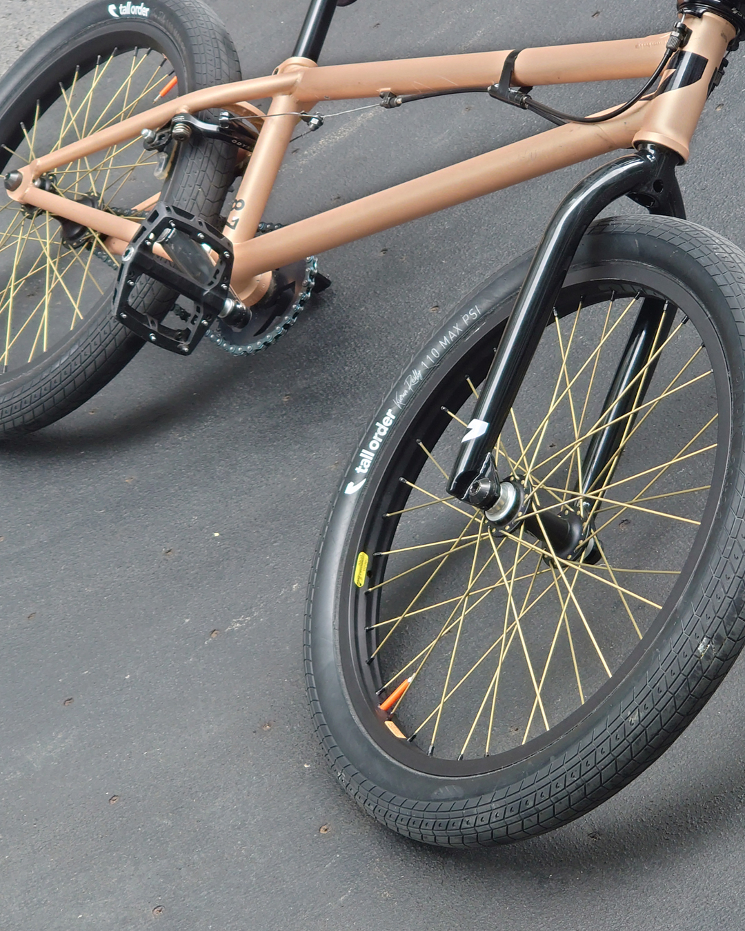 Kieran Rielly's wheels and BMX